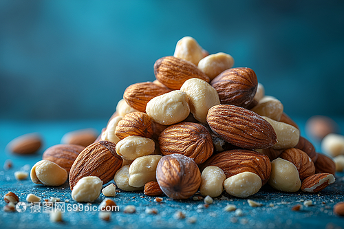 堅(jiān)果堆疊 健康零食的藝術(shù)與營(yíng)養(yǎng)新高度